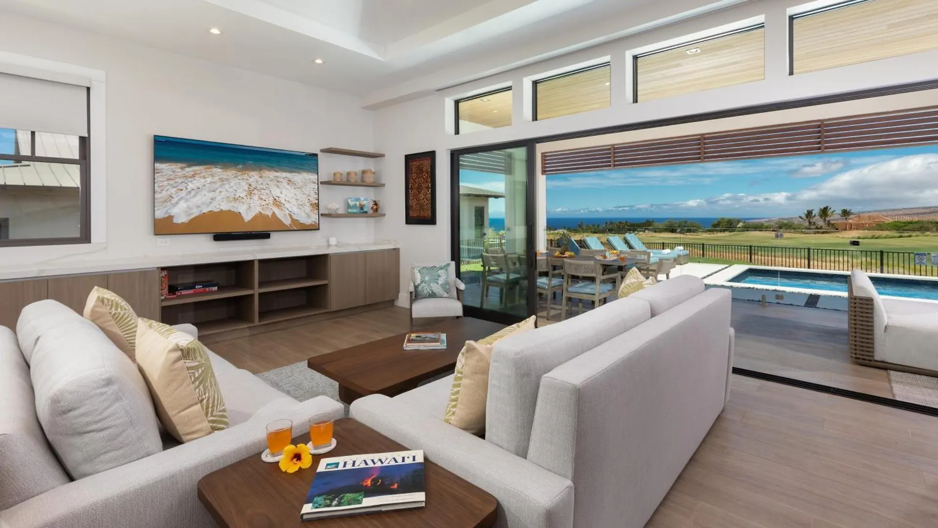 ❤Pih❤ Hale Moana Heated Private Pool Spa Detached Ohana Suite Waimea  Tatil Evi Waimea (Hawaii)