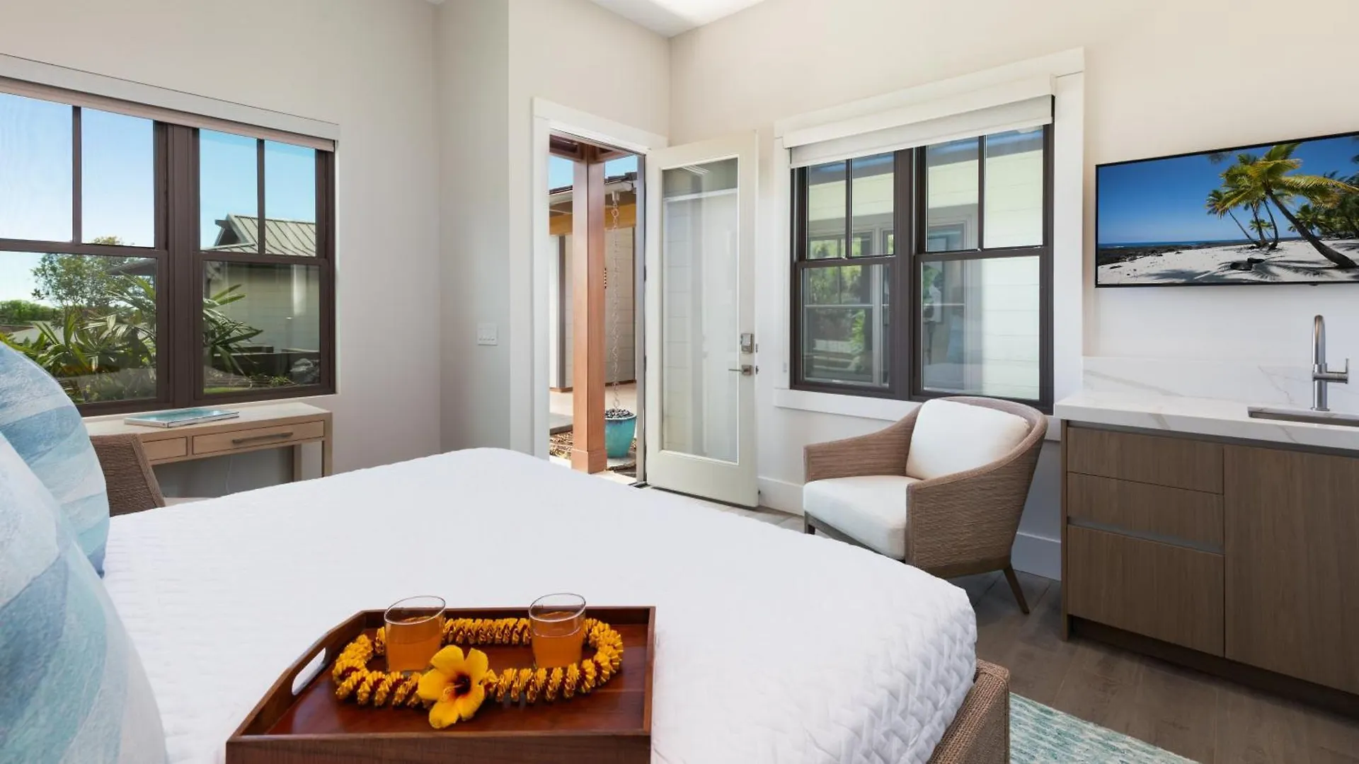 ❤Pih❤ Hale Moana Heated Private Pool Spa Detached Ohana Suite Waimea  Tatil Evi