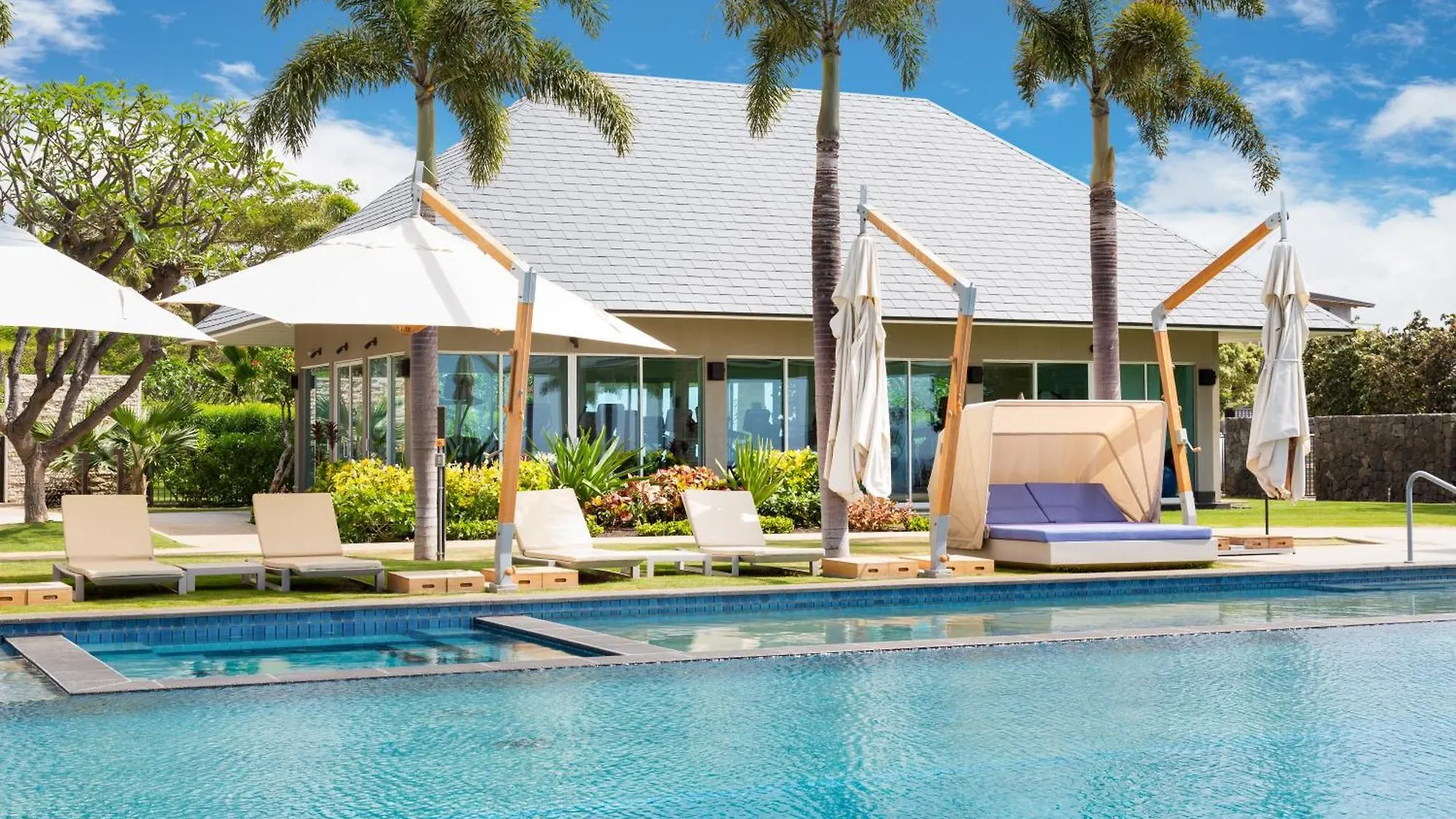 ❤Pih❤ Hale Moana Heated Private Pool Spa Detached Ohana Suite Waimea  0*, Waimea (Hawaii) ABD