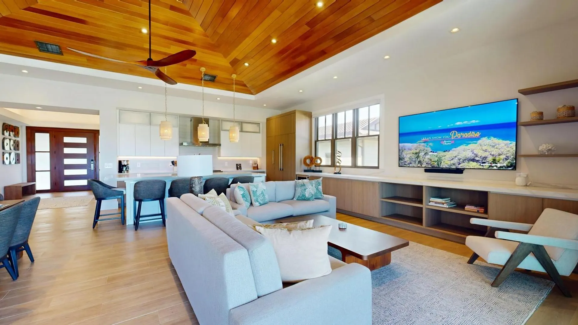 ❤Pih❤ Hale Moana Heated Private Pool Spa Detached Ohana Suite Waimea  Tatil Evi Waimea (Hawaii)